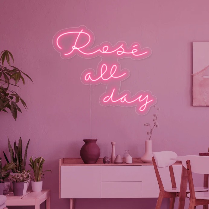 Rose All Day Neon Sign