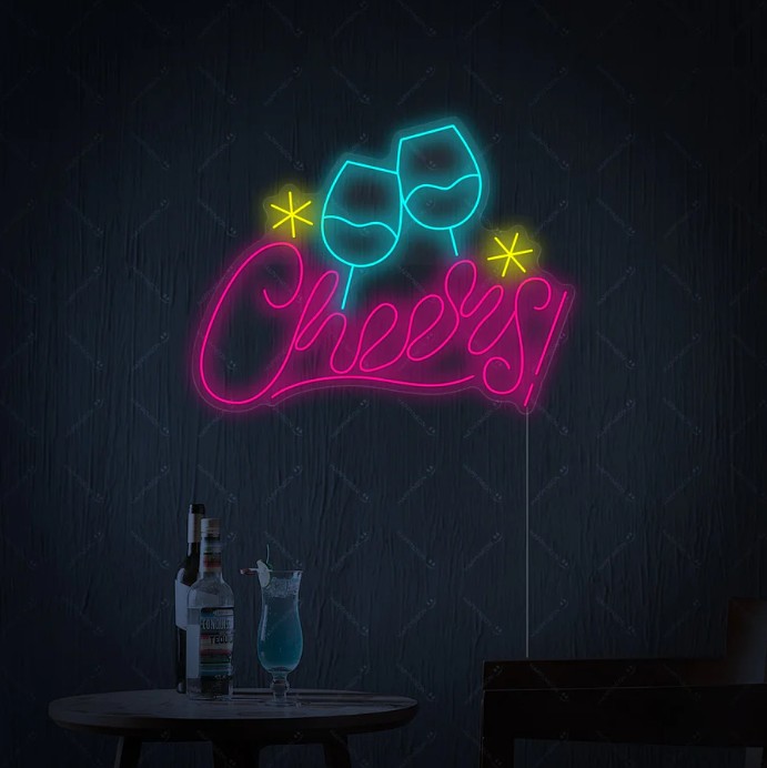 Cheers Neon Sign