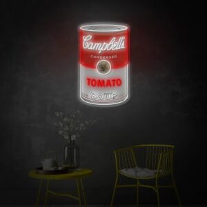 Tomato Soup Can LED Neon Sign
