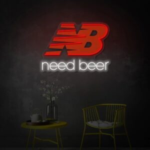 Need Beer Neon Sign