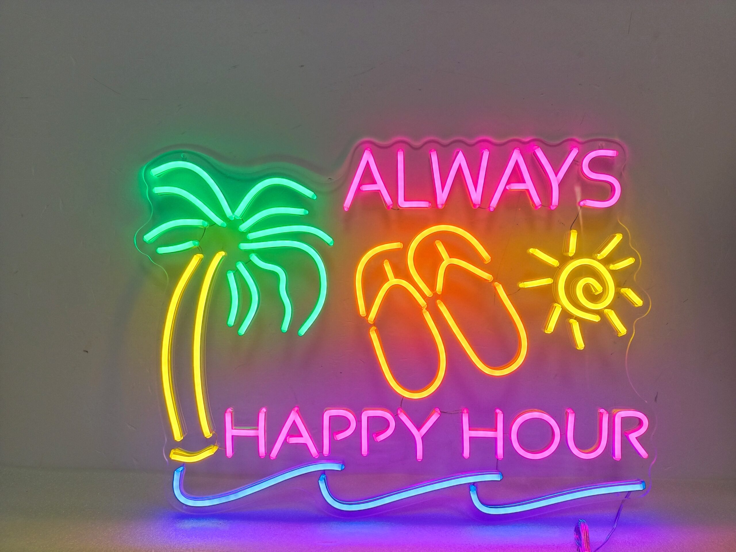 Always Happy Hour Neon Sign - Image 2
